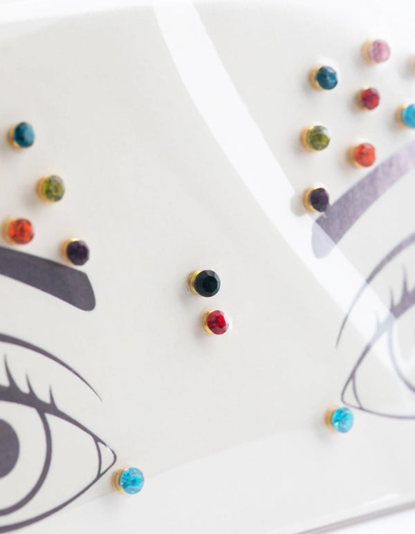 Rainbow Face Jewels