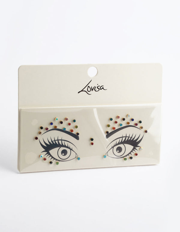 Rainbow Face Jewels