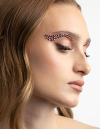 Bright Pink Face Jewels - link has visual effect only