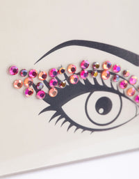 Bright Pink Face Jewels - link has visual effect only