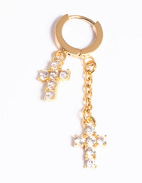 Gold Plated Titanium Clicker Ring - link has visual effect only