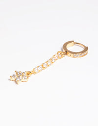 Gold Plated Titanium Clicker Ring - link has visual effect only