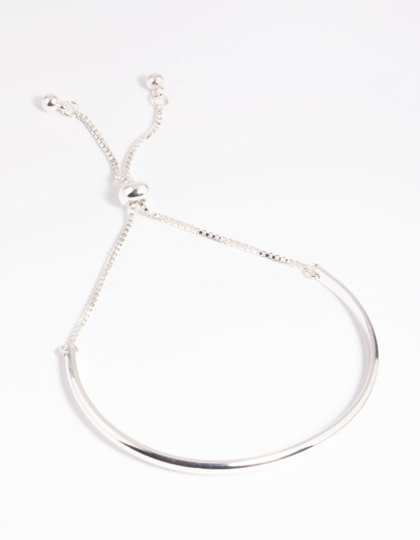 Silver Toggle Cuff Bracelet