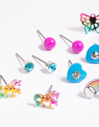 Kids Rainbow Magic Stud Earring Pack - link has visual effect only