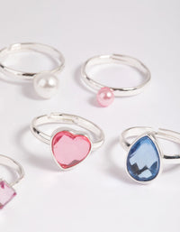 Kids Pearl and Gem Ring Pack - link has visual effect only