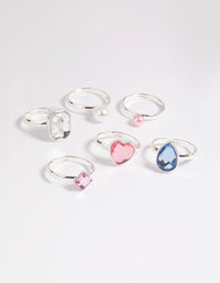Kids Pearl and Gem Ring Pack - link has visual effect only