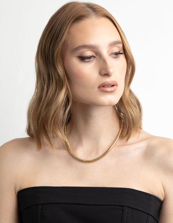 Gold Plated Snake Chain Bracelet