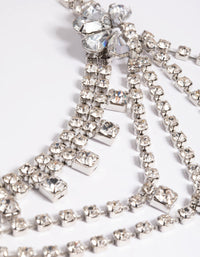 Rhodium Diamante Gilded Necklace - link has visual effect only