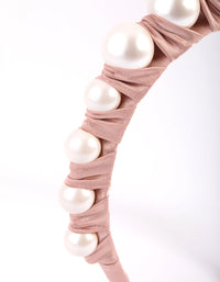 Blush Pearl Headband - link has visual effect only