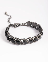 Matte Black Marquise Bracelets - link has visual effect only