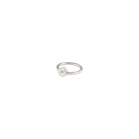 Silver Surgical Steel Pave Belly Ring - link has visual effect only