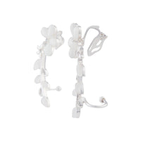 Pearlised Jewel Flower Vine Ear Cuff Two Pack - link has visual effect only