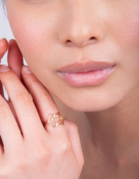 Gold Third Eye Chakra Ring - link has visual effect only