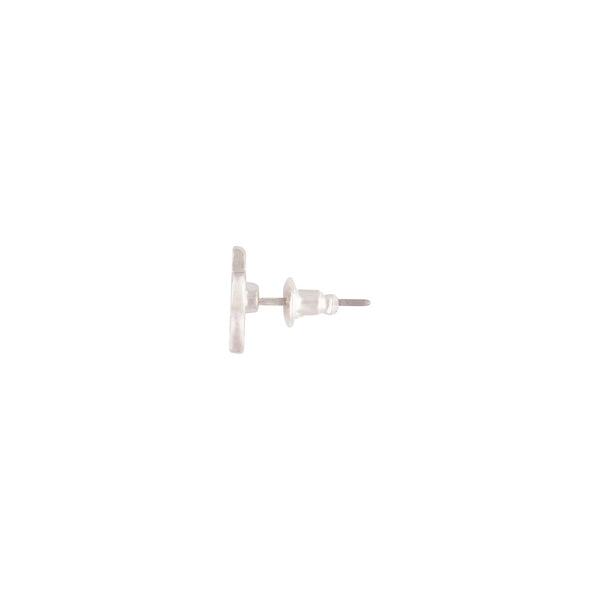 Silver Little Flower 8 Pack Stud Earring