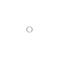 Rhodium 7mm Clicker Ring - link has visual effect only