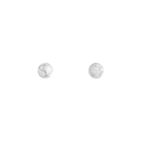 Marble Cracked Ball Stud Earrings - link has visual effect only