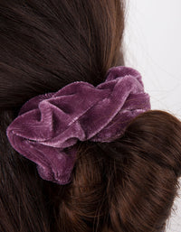 Berry Velvet Scrunchie 3 Pack - link has visual effect only
