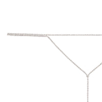 Silver Cup Chain Diamante Layered Choker - link has visual effect only