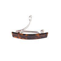 Acrylic Tortoiseshell Barrette Clip - link has visual effect only