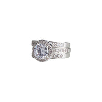 Round 3 Stack Crystal Ring Set - link has visual effect only