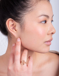 Gold Root Chakra Ring - link has visual effect only
