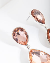 Rose Gold Classic Teardrop Earrings - link has visual effect only