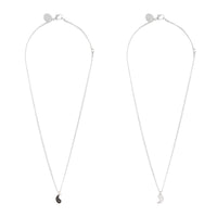 Tear and Share Silver Yin Yang Necklace Pack - link has visual effect only