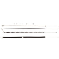 Black Rhodium Choker Earrings Set - link has visual effect only