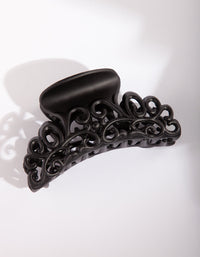 Black Swirl Cut-Out Clip - link has visual effect only