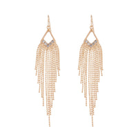 Gold Cascading Drop Earrings - link has visual effect only