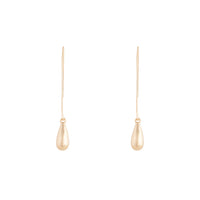 Gold Long Teardrop Earrings - link has visual effect only