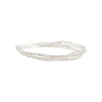 Silver Cup Chain Bracelet 3 Pack - link has visual effect only