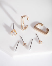 Gold Pearl Conch Ear Pack - link has visual effect only