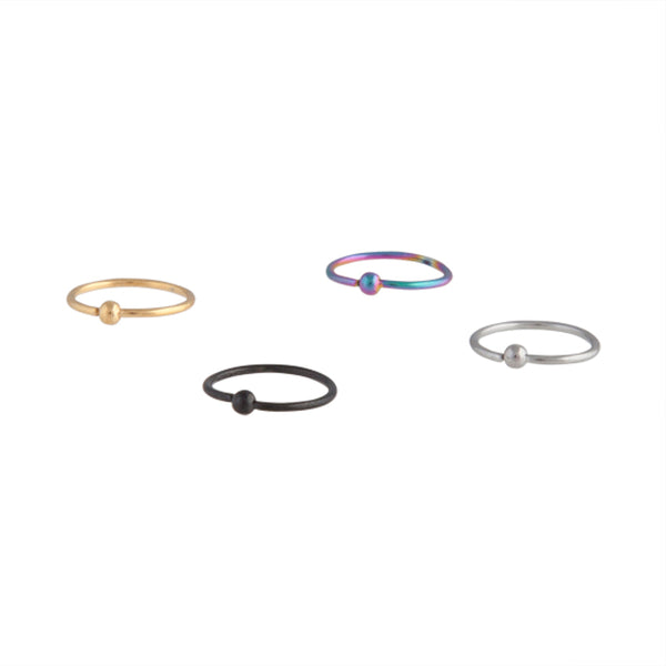 Metals Nose Ring 4 Pack
