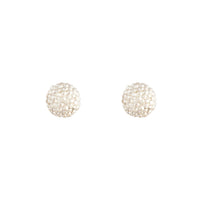 Gold Diamante Fireball Stud Earrings - link has visual effect only