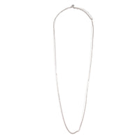 Silver Multi Row Diamante Chain Necklace - link has visual effect only