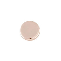 Rose Gold Disc Stud - link has visual effect only