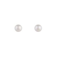 Classic Faux Pearl Stud Earrings - link has visual effect only