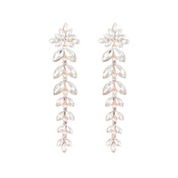 Rose Gold Graduated Navette Earrings - link has visual effect only