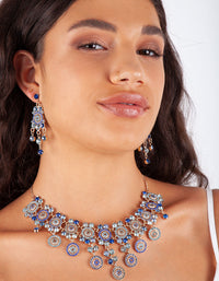 Blue Gold Dolce Vita Necklace - link has visual effect only