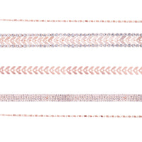 Rose Gold Arrow Disc Choker Pack - link has visual effect only