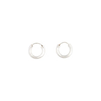 Sterling Silver Chunky Huggie Earrings - link has visual effect only