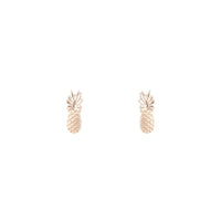 Rose Gold Pineapple Earrings - link has visual effect only
