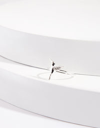 Sterling Silver Hummingbird Ring - link has visual effect only